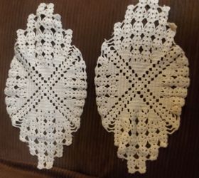 Doilys,, hand crocheted