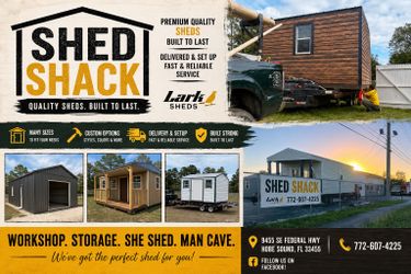 ? Do you need a shed ?? Or do you need it moved ? We got you 👍🏻- used and new sheds available