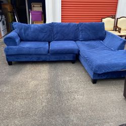 Blue Couch Set