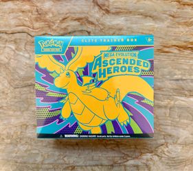 POKEMON ASCENDED HEROES ETB SEALED ELITE TRAINER BOX