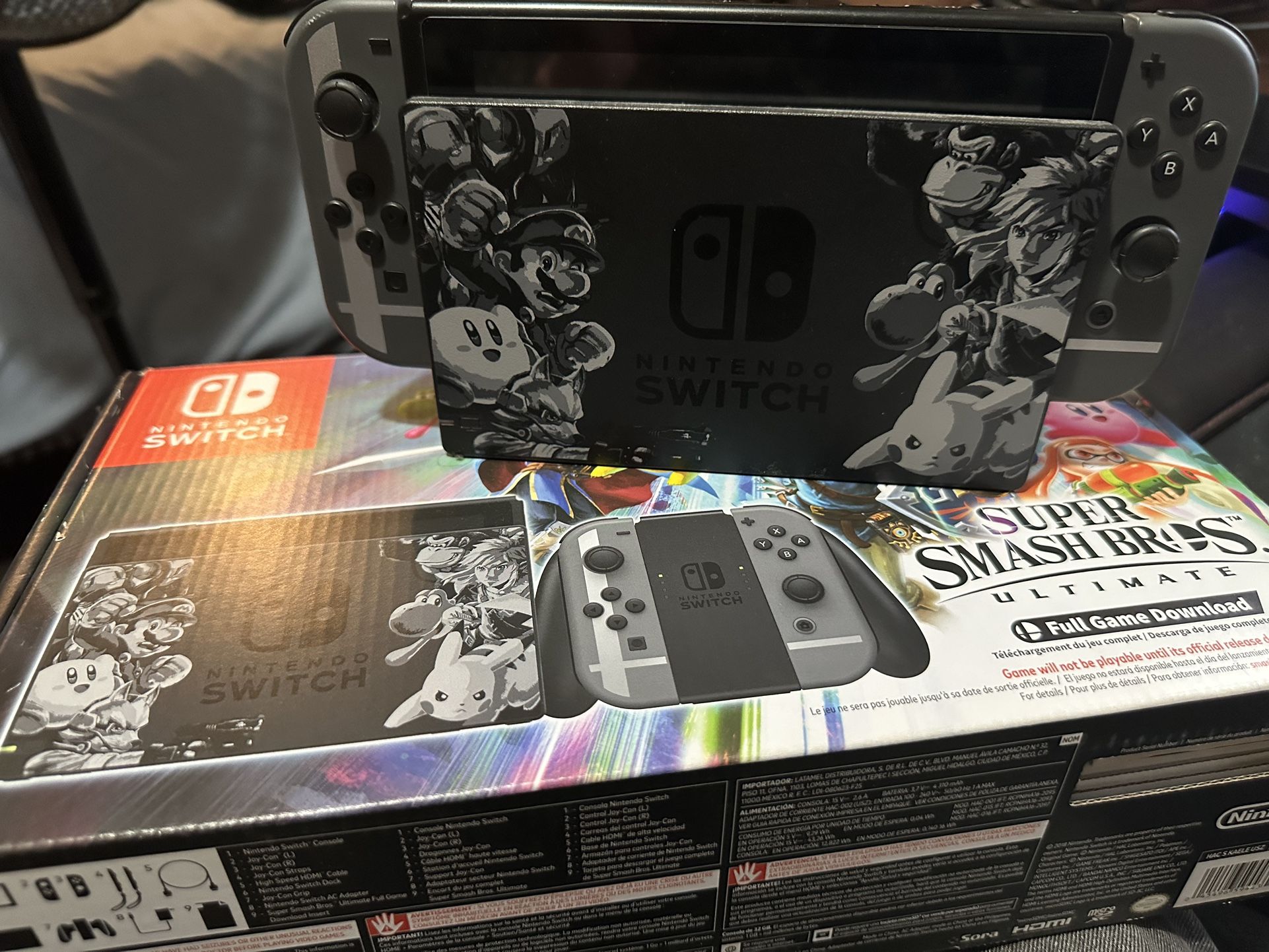 smash bros nintendo switch