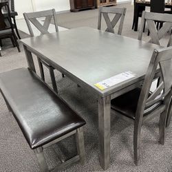 Comedor De Madera Nuevo En Caja