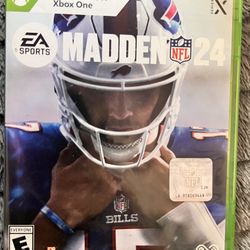 |Xbox Series X|Xbox One| Madden NFL 24|4K Ultra HD| No Scratches|