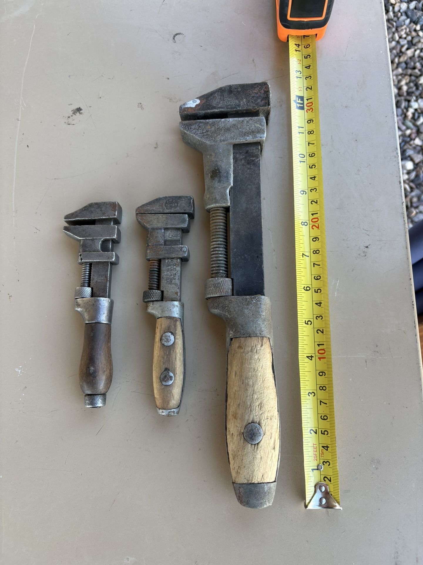 Vintage Monkey Wrench Set