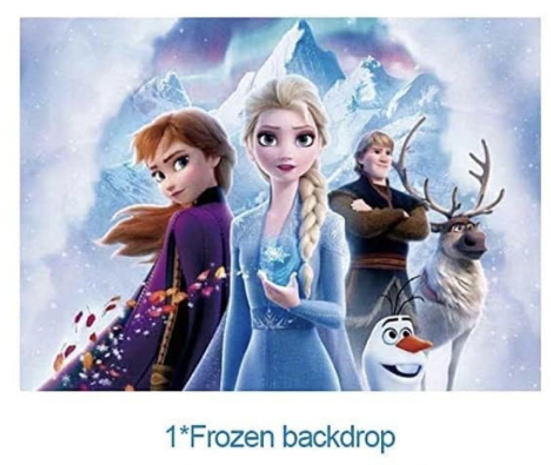 Frozen Backdrop