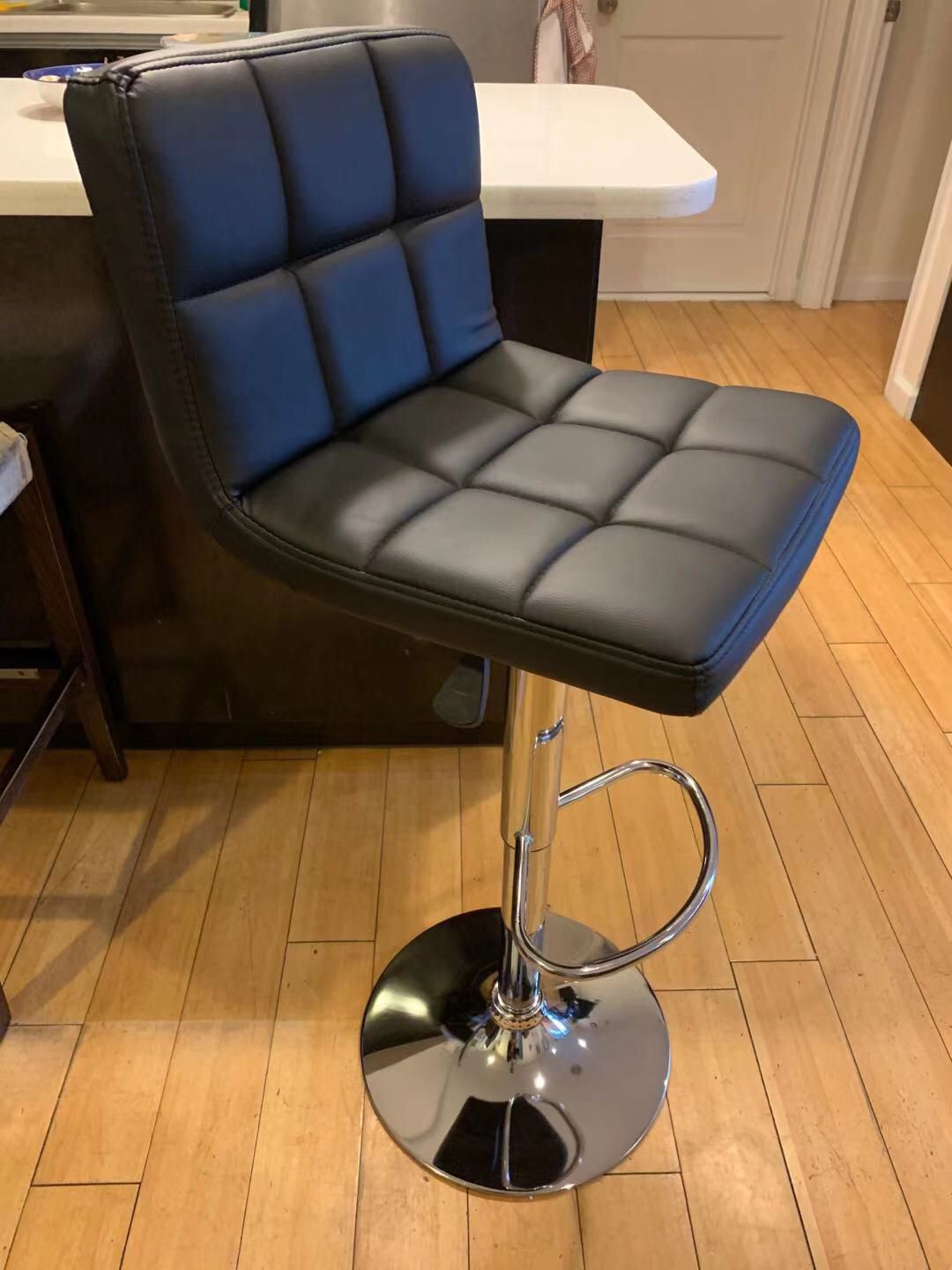 TWO bar chairs, adjustable bar stool. Brand new and unopened.