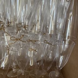 Plastic Champagne Flutes