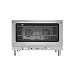 32 in. Countertop Electric Convection Single Oven with Full Size Pans and 4-Racks, 3500-Watt in Stainless-Steel