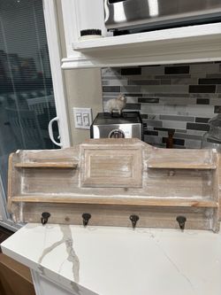 Wooden Hanging Shelf