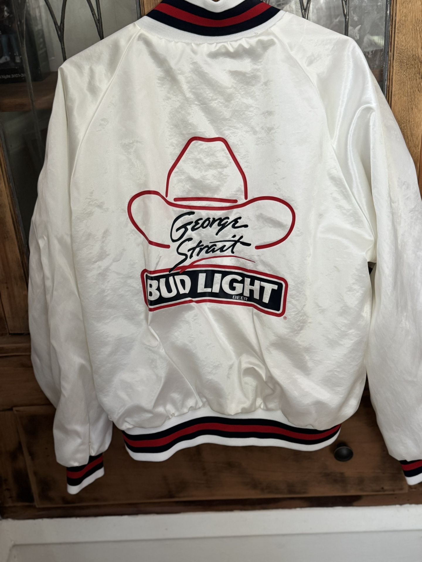Vintage George Strait Bud Light Jacket