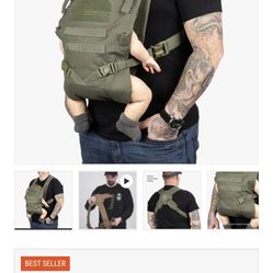 TBG Tactical Baby Gear Baby Carrier 2.0 military green