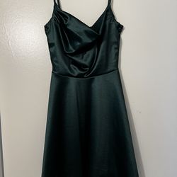 Forest Green Dress