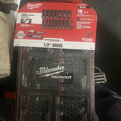 Milwaukee Pack Out Socket Set