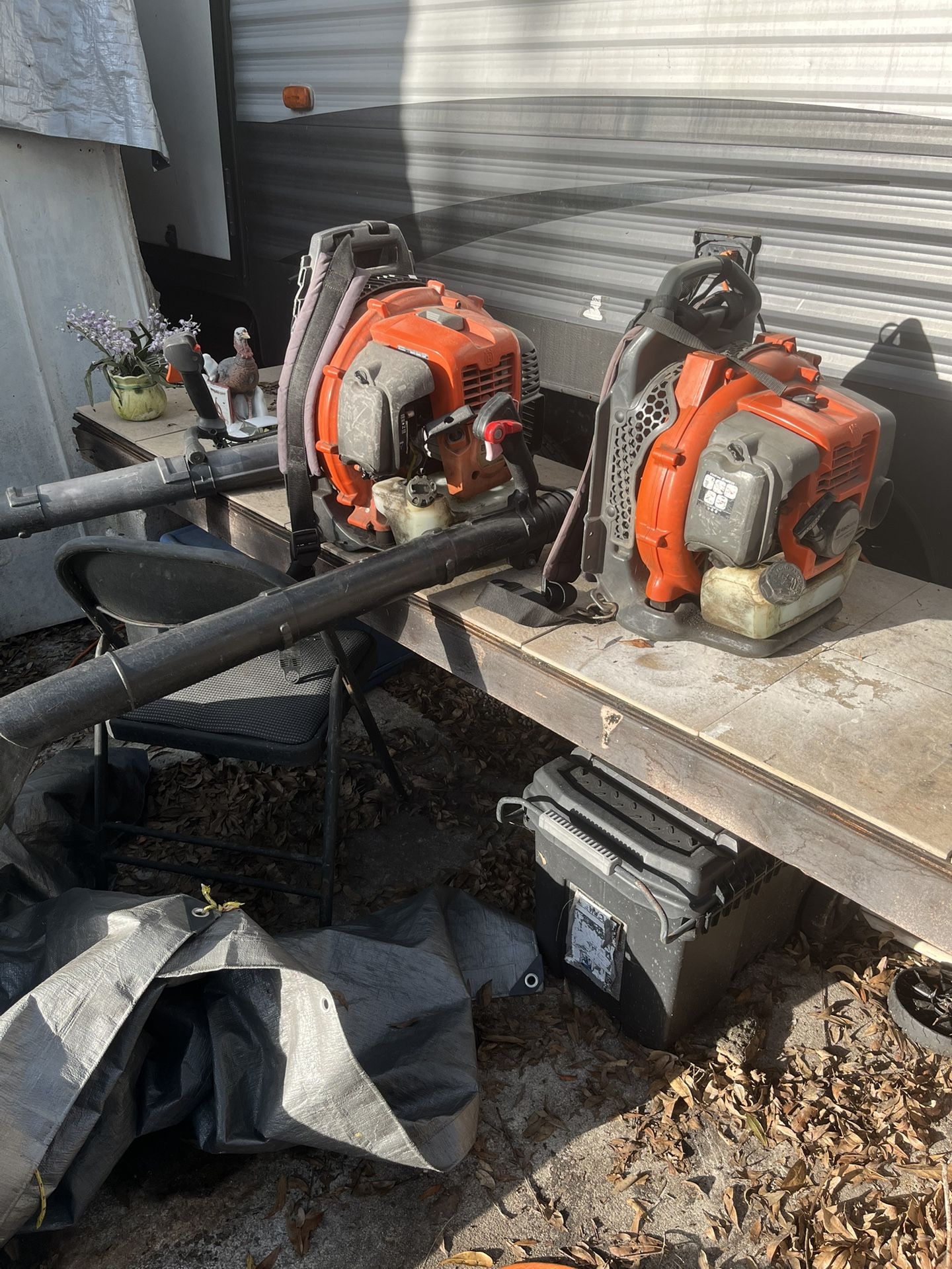 Husky weed blower