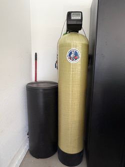 Clack soft water system
