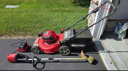 Snapper Lawn Mower & Trimmer set
