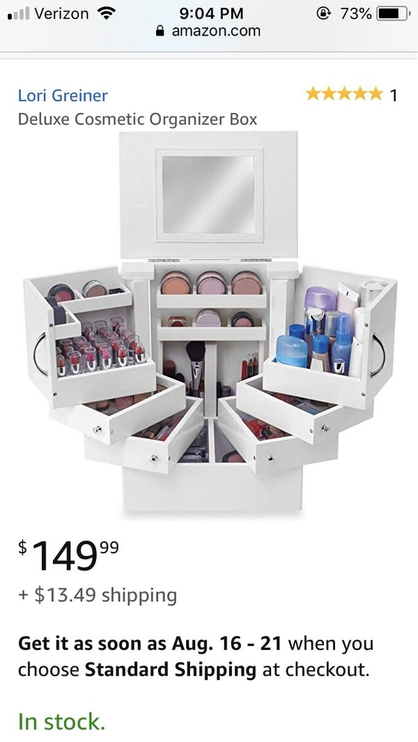 lori greiner makeup organizer box