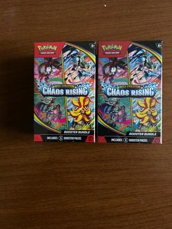 2026 Pokemon Mega Evolution Chaos Rising Booster Bundle