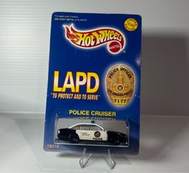 Hotwheels LAPD Police Cruiser