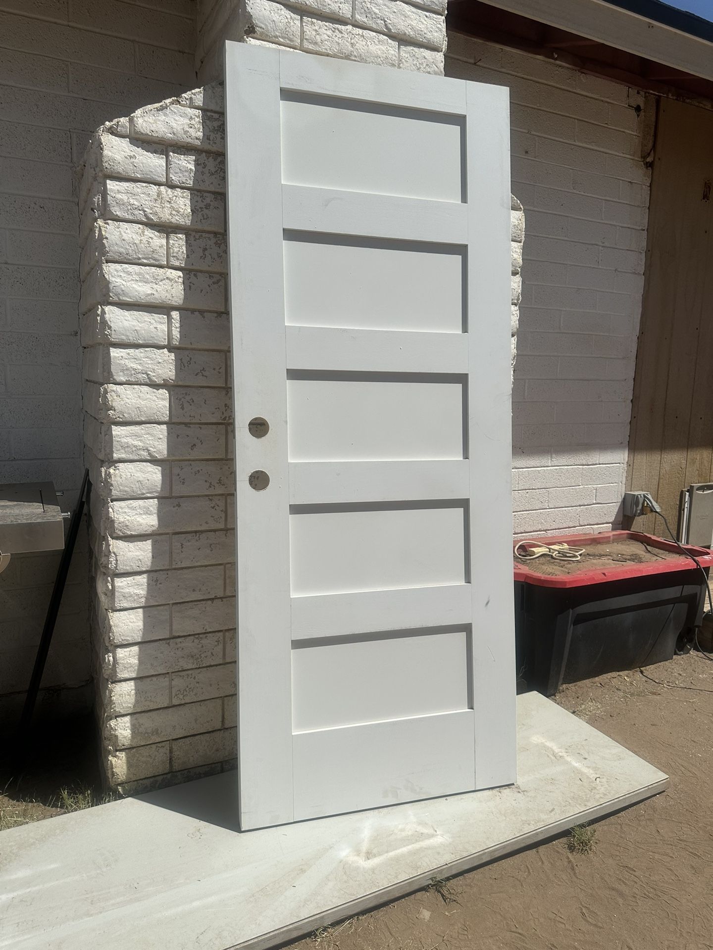 32x80 Exterior Door Shaker Door 5 Panel Garage Door Fire Door