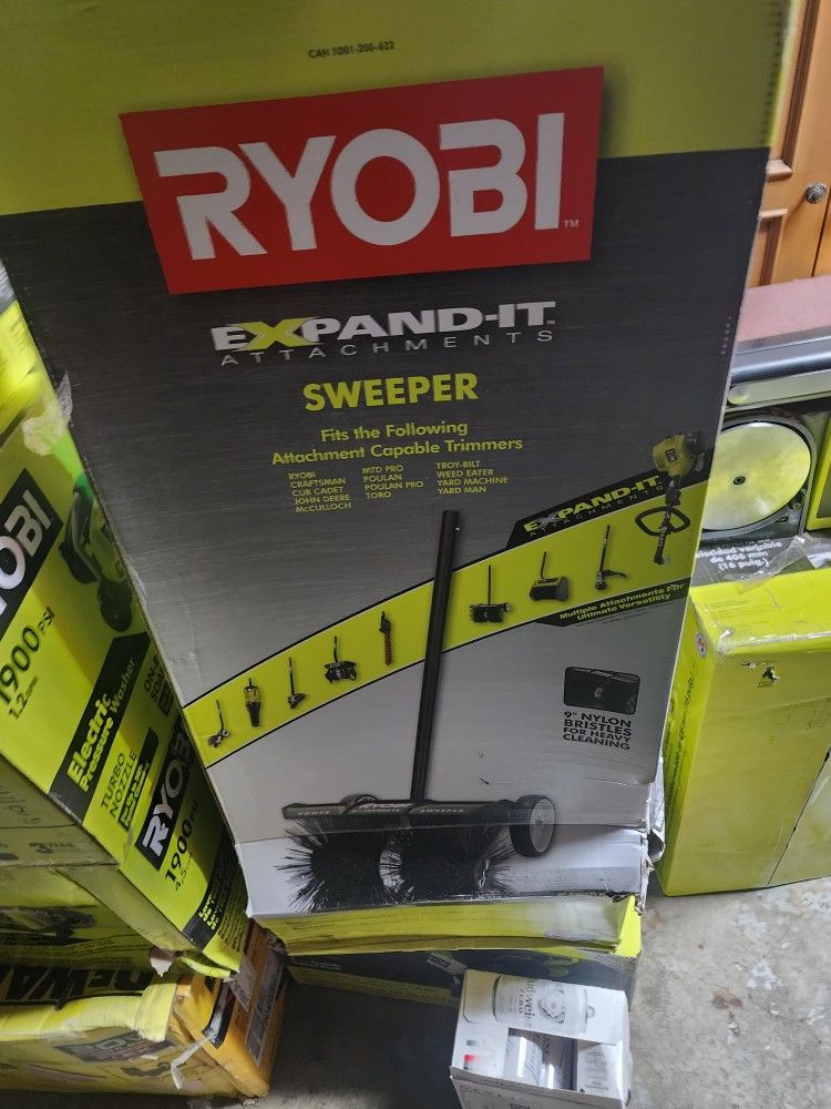 Expand it  Sweeper Ryobi