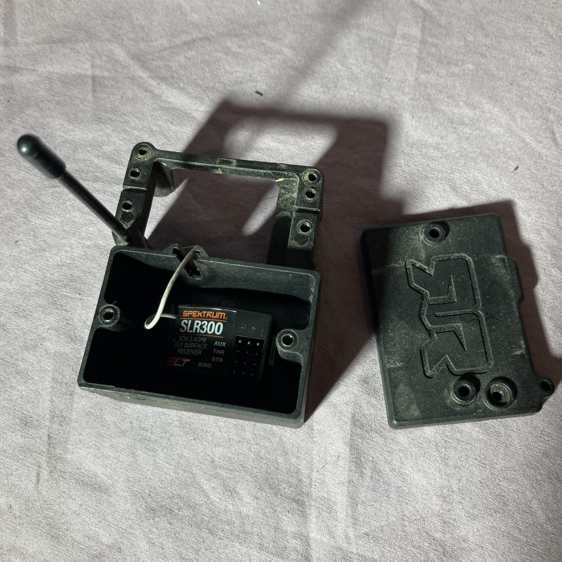 Spektrum SLR300 3 channel Receiver in Waterproof Box from Arrma Typhon