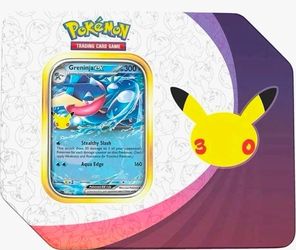 Pokémon TCG Greninja ex 30th Anniversary Tin