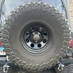 Jeep Wrangler Tj Yj Spare Tire