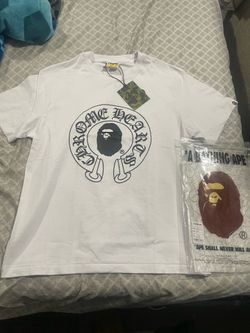 Bape x chrome hearts Tee, Size Large