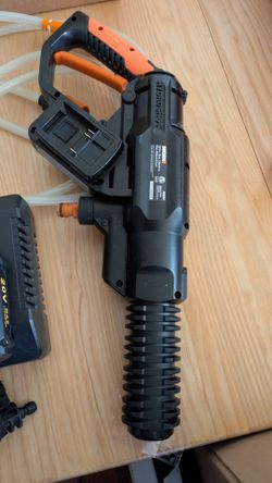 Lightly used power washer - portable battery powered