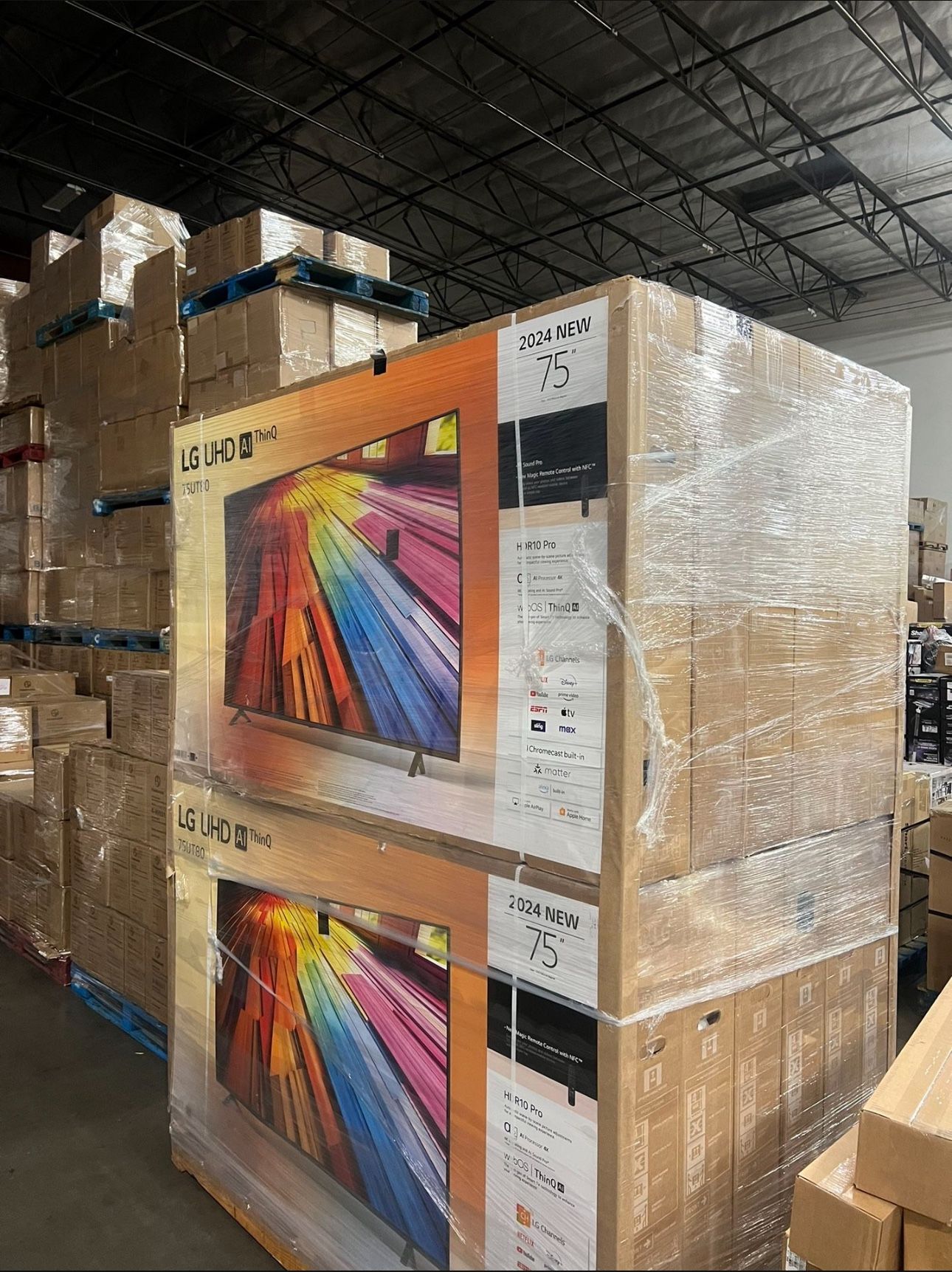 75” LG UT80 4K UHD Smart Tv