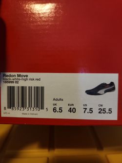 Mens puma Redon Move size 7.5 still in box.
