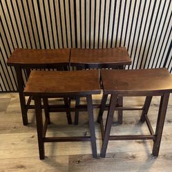 Wooden Bar Stools