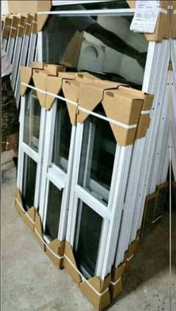 New White Vinyl Windows – Lot of Multiple Units