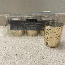 Set Of 6 Votive Holders 