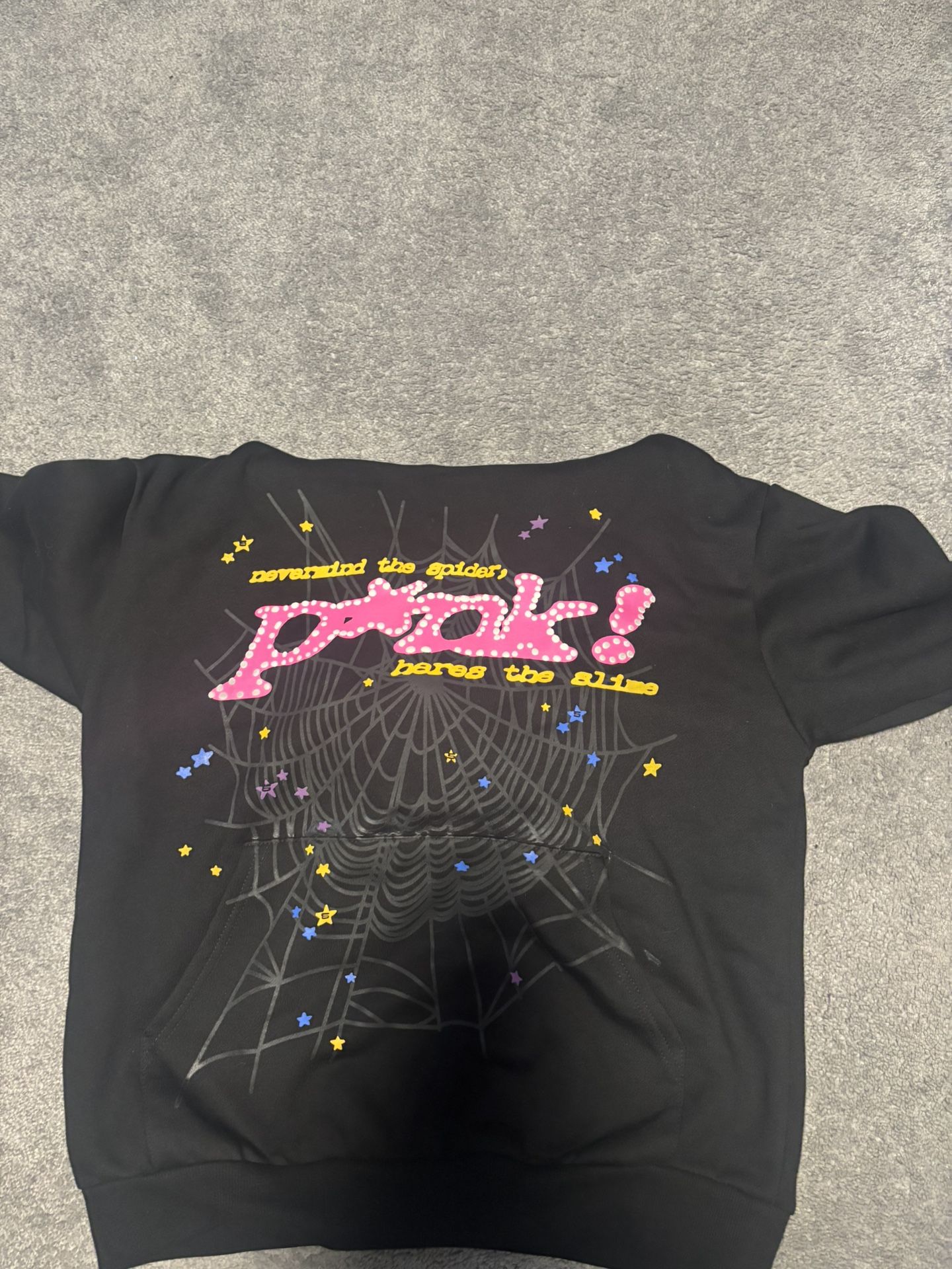 Sp5der Hoodie Black