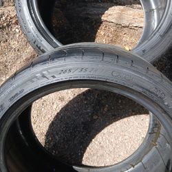 (×2) 265 35 ZR19 and (x2 335/30 ZR 20 in Michelin Pilot Sport Tires