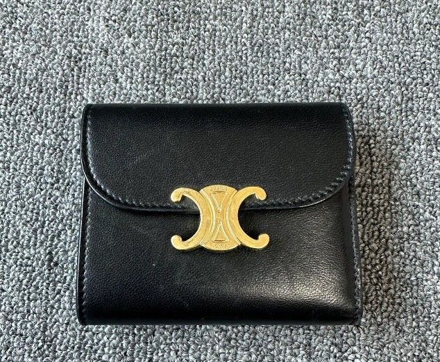 Luxury women's small calfskin wallet