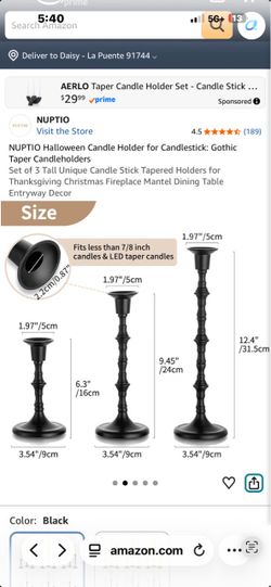 Candle sticks