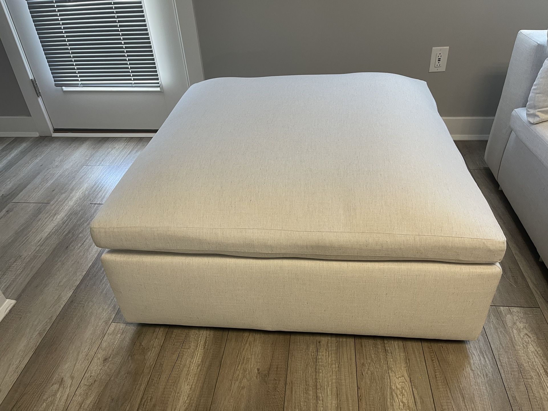 West Elm Ottoman