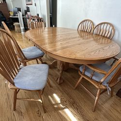 Solid Oak Table 