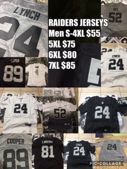 Raiders jerseys