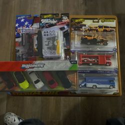 Hot Wheels 2 Silver Series Cars,2 5 Car Packs,2 Car Culture Cars,3 Team Transport Sets,M2 Machines Volkswagen & Marjorette Graffiti 5 Car Pack.