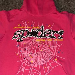 Pink Spider Hoodie V2