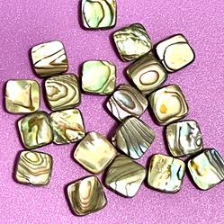 Lot Of 30 8mm Abalone Beads