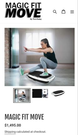 Magic Fit Move Vibration Plate