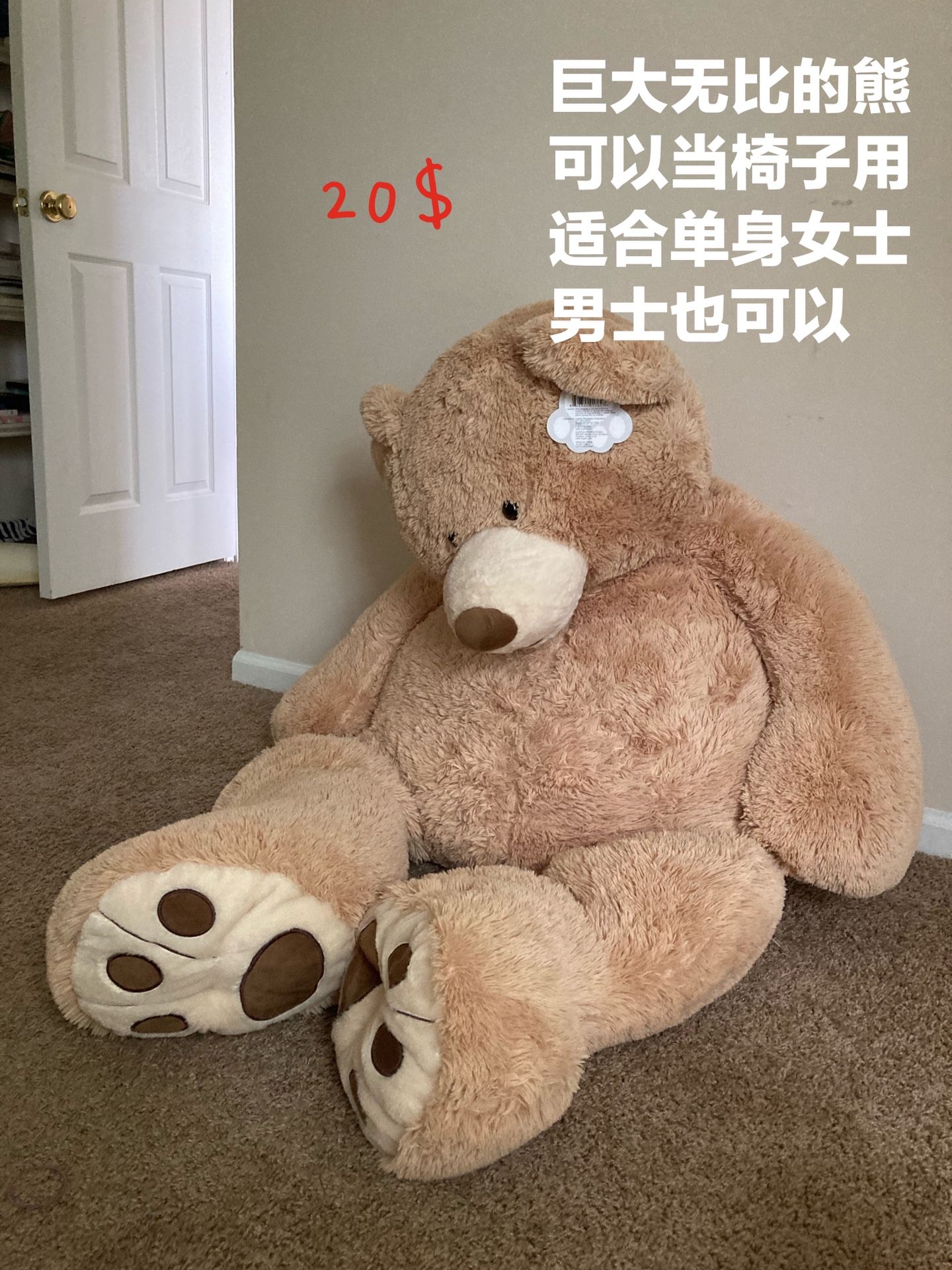 Costco bear 90%new