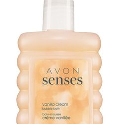 Avon Senses Bubble Bath Vanilla Cream 