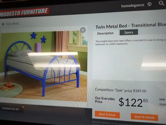 Twin bed on sale New
