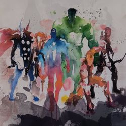 Marvel Superhero Art 